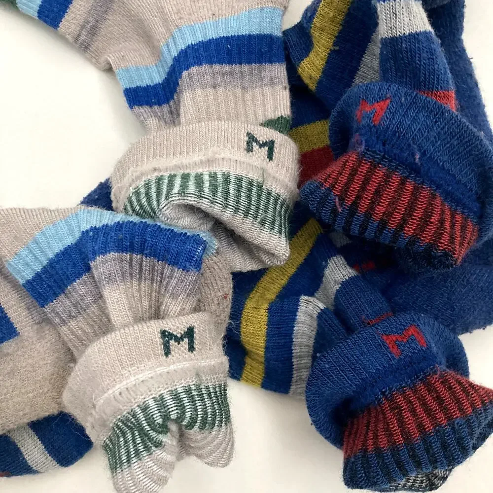 REI Co-op Striped Hiking Socks Bundle Youth Medium